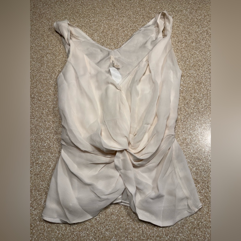 Elegant Cream Women's Top